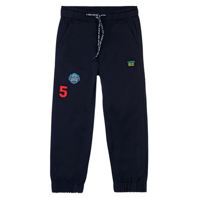 Брюки текстильные утепленные флисом для мальчиков