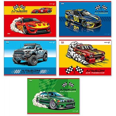 Альбом для рисования 24л "Всегда первый" 01701 SVETOCH