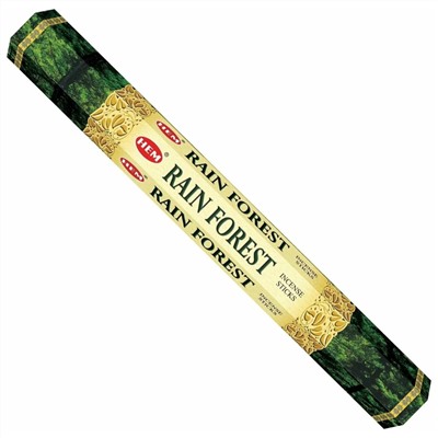HEM Благовония шестигранник упаковка: Rain Forest 6 уп.