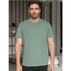 Футболка базовая полуприлегающая из премиального хлопка с эластаном