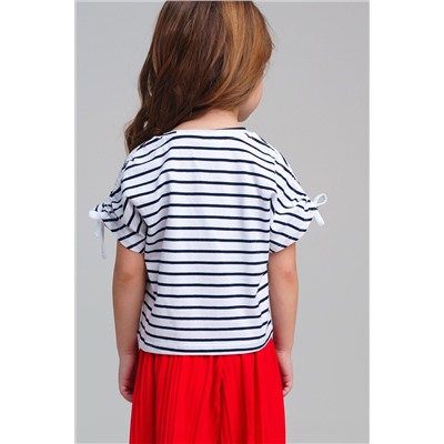 Джемпер трикотажный для девочек (футболка) PLAYTODAY, 1122502