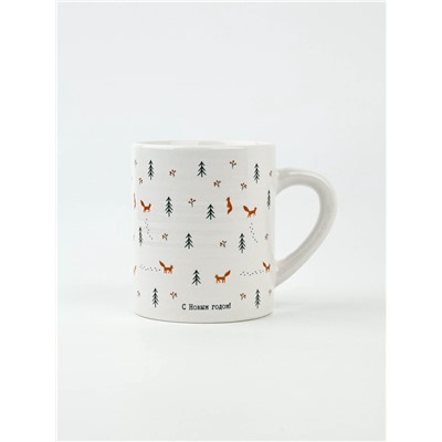 Кружка новогодняя керамическая «С Новым годом», 325 мл