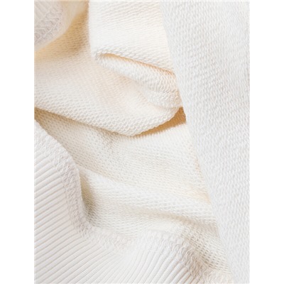 Прямые брюки из эластичного футера трехнитки