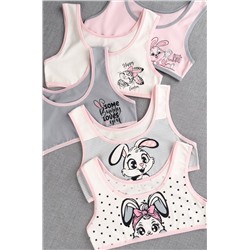 Майка-топ для девочки 5шт. Happyfox