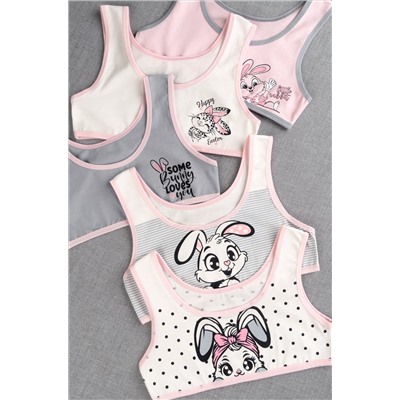 Майка-топ для девочки 5шт. Happyfox