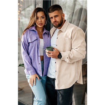 Мужская вельветовая рубашка Happyfox