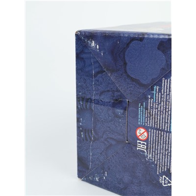 УЦЕНКА Космический песок Песочница+Формочки Зеленый 1 кг(коробка набор) КП03З10Н