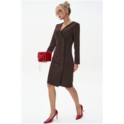 Платье – пиджак Хлоя (шоколад)