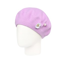 Берет женский Di Lana Юсонце Брошь-2