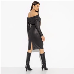 Платье-футляр с металлизированным напылением, Модные грёзы