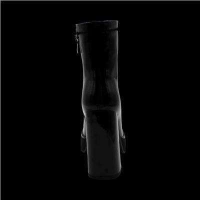 Ботинки из натуральной кожи Р-152-8 черные