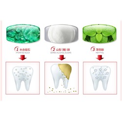 Зубная паста отбеливающая с мятой со вкусом клюквы Bioaqua