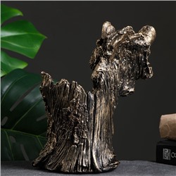 Подставка для бутылки «Тигр», под бронзу, 16×18×24 см