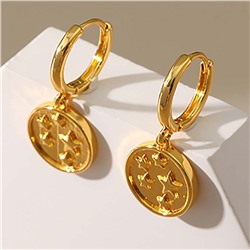 Акц -12% Серьги с замком кольцо арт. 11 8088 (id 254704)