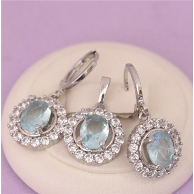 Комплект родий Н01-1895