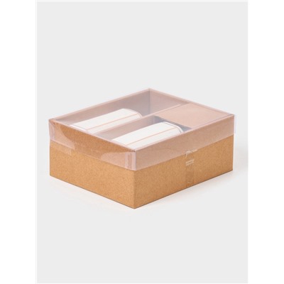 Набор для ванной «Равновесие», 2 предмета, дозатор для мыла, стакан, белый