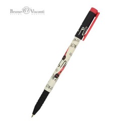 Ручка шариковая 0.5 мм "FunWrite.Музыка. Микрофон" синяя 20-0212/81 Bruno Visconti