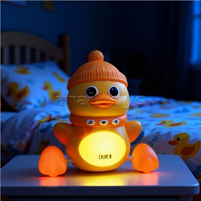 Игрушка интерактивная "Утёнок в шапочке" в коробке