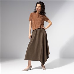 Юбка из мягкой экозамши, Грация рассвета