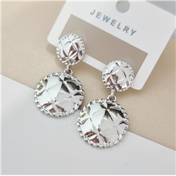 Серьги женские бижутерия на уши, коллекция LALIQ, арт.003.206