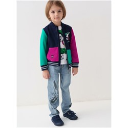 Брюки текстильные джинсовые для мальчиков