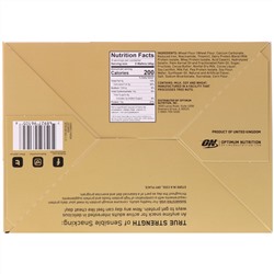 Optimum Nutrition, Протеиновые вафли, ванильный крем, 9 упаковок, 40 г (1,42 унции) каждая