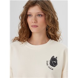 СВИТШОТ ЖЕНСКИЙ 122813/1