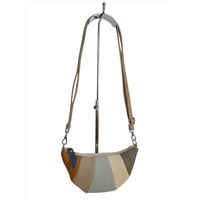 Женская сумка из натуральной кожи, цвет  мультицвет