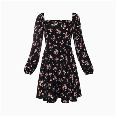 Платье мини женское MIST, размер 44, чёрное