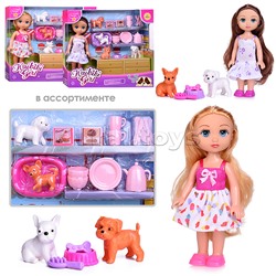 Кукла  "Даша" с аксессуарами, в коробке