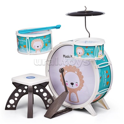 Барабанная установка "Drum kit-2" в коробке