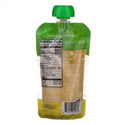Happy Family Organics, Organic Baby Food, Stage 2, Clearly Crafted, 6+, Bananas, Pineapple, Avocado & Granola, 4 oz (113 g)