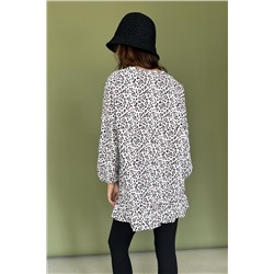 Блузка  NATURE099/01/Белый, розовый