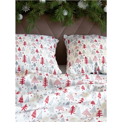 Постельное бельё 2-спальное «Этель» New Year's pattern, бязь