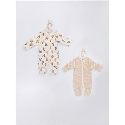 КОМБИНЕЗОН НАТЕЛЬНЫЙ ДЕТСКИЙ (2ШТ.) 14005-1-2