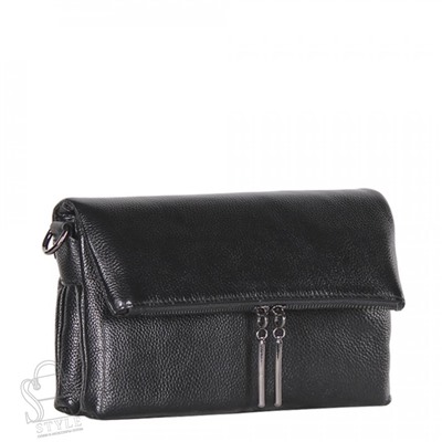 Сумка женская кожаная 8360VG black Vitelli Grassi
