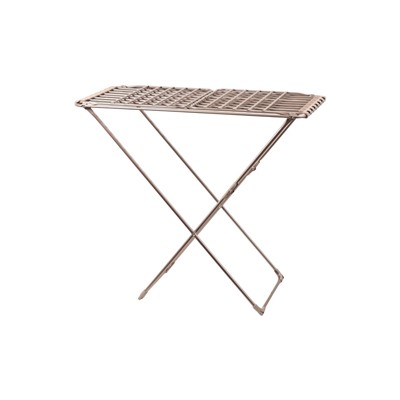 УЦЕНКА Сушилка для белья напольная, рабочая длина 18 м, цвет розовое золото