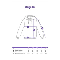 Худи PLAYTODAY, 1088754