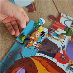 Пазл 100 "Ночь в музее. Планетарий"