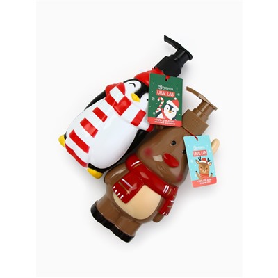 Гель для душа новогодний фигурный, 2 шт. × 300 мл, Ural Lab