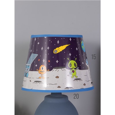 Настольная лампа 16772/1BL E14 40 Вт синий RISALUX