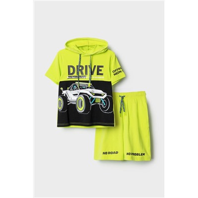 Комплект трикотажный для мальчиков: джемпер (футболка), шорты PLAYTODAY, 1239839