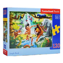 Пазлы 120 "Книга джунглей"