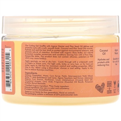 SheaMoisture, гель-суфле для вьющихся волос с кокосом и гибискусом, 340 г (12 унций)