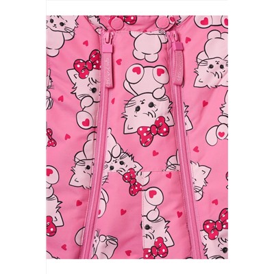 Комбинезон детский текстильный с полиуретановым покрытием для девочек PLAYTODAY, 1226858