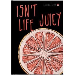 Престиж-блокнот А5  80л клетка "JUICY LIFE" 3-80-072/25 Альт
