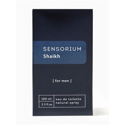 Туалетная вода мужская Sensorium Shaikh, 100 мл