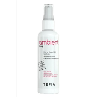 TEFIA Ambient Эликсир для сухих и секущихся кончиков волос / Long Elixir for Dry and Split Hair Ends, 100 мл KRISTALLER, 1110352