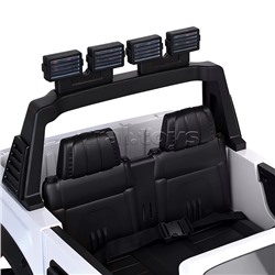 Электромобиль "Мощность скорости" на аккумуляторе, с р/у управлением, в коробке (белый)