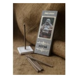 Благовония натуральные Хотэй - 10 палочек + подставка